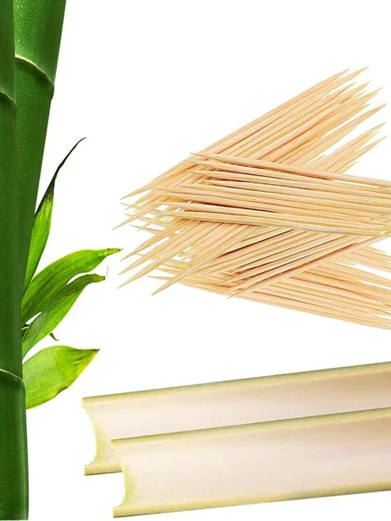 1000 Pcs Bamboo Toothpicks - Double Pointed Wooden Picks - For Personal Hygiene, - Picture 7 of 10